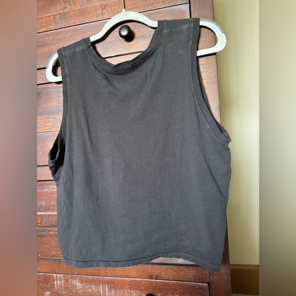 The Strong And Silent Type Ain't No Disco | Women Mother Denim Gray Sz L - Picture 5 of 5